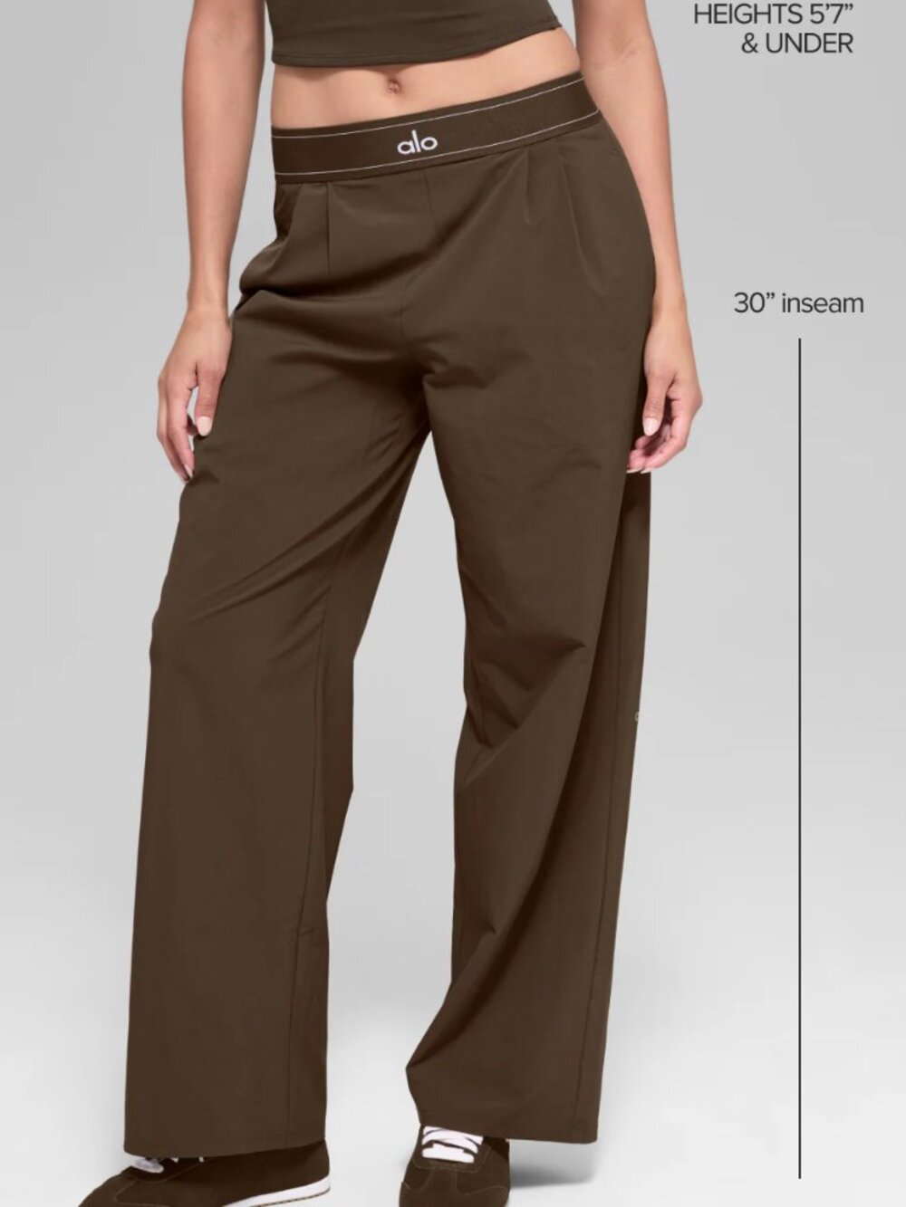 ☕🔥Alo Yoga Suit Up Trouser Coffee Brown (Regular Version) - Picture 11 of 12